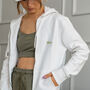 Embroidered Personalised Mrs Zip Up Hoodie, thumbnail 3 of 7