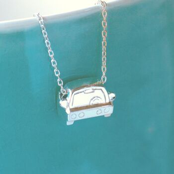 Car Necklace New Driver Gift Sterling Silver, 2 of 11
