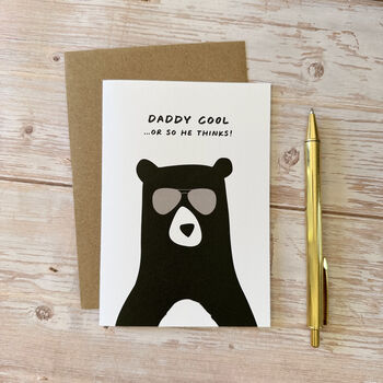 Funny Daddy Cool, A6 Father's Day Card, 2 of 9