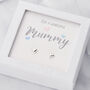Luxury Boxed Sterling Silver Heart Earrings For Mummy, thumbnail 1 of 3
