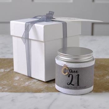 Personalised Special Date Secret Message Scented Candle, 3 of 3