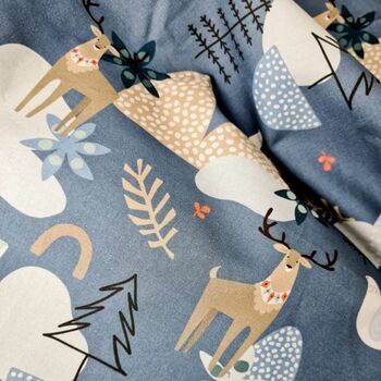 Christmas Cot Bed Sheet For Nursery, 2 of 2