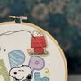 Peanuts Snoopy On The Doghouse Needle Minder, thumbnail 3 of 5