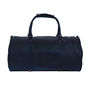 Personalised Leather Classic Duffle In Navy, thumbnail 4 of 10