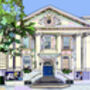 Chlesea Old Town Hall, West London Illustration Print, thumbnail 2 of 2