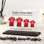 Manchester United Football Club Personalised Acrylic Plaque – Ideal Father's Day Gift For Dad Or Grandad, thumbnail 1 of 2