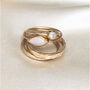 Frosted Gold Ring, thumbnail 3 of 3