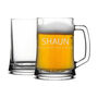 Personalised Groomsmen Tankard Beer Glass, thumbnail 3 of 3