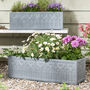 Chartres Grey Gothic Arch Planter, thumbnail 1 of 6