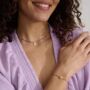 Crown Chakra Amethyst And Labradorite Bracelets And Necklaces, thumbnail 3 of 9