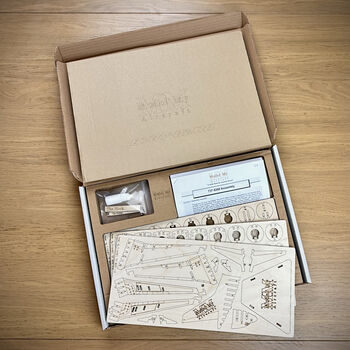 Boeing 737 Max Eight Model Plane Personalised Wooden Kit, 9 of 11