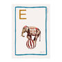'E' For Elephant Alphabet Limited Edition Print, thumbnail 4 of 6