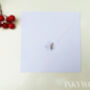 Five Purple Christmas Cards Butterfly Heart Santa's Hat, thumbnail 3 of 11