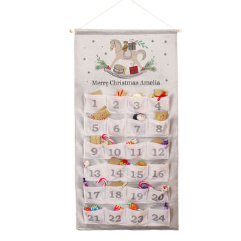 Personalised Rocking Horse Advent Calendar, 5 of 5