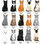 Cat Illustrated Personalised Mug Cat Lover Gift, thumbnail 4 of 6