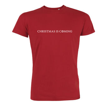 Mens Game Of Thrones Christmas Is Coming Tshirt, 2 of 3