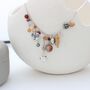 Carnelian And Sterling Silver Charm Necklace, thumbnail 4 of 9