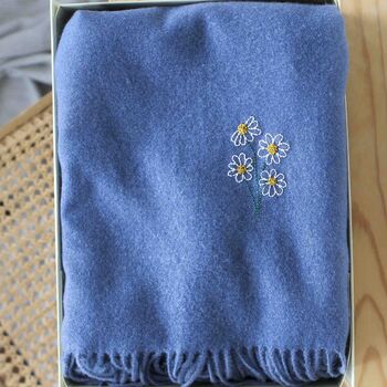 Embroider A Birthday Flower Scarf Workshop Experience, 9 of 10