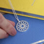 Sterling Silver Dreamcatcher Necklace, thumbnail 1 of 5