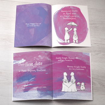 When Mummy Married Daddy Personalised Book, 3 of 8