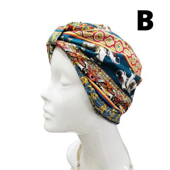 Satin Lined Turban Headwrap, 3 of 10