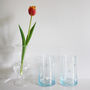 Hand Painted Daisy Recycled Glasses Pair, thumbnail 1 of 4