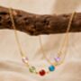 Personalised Create Your Own Family Birthstones Necklace, thumbnail 1 of 12