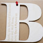 Personalised Initial Letter Congratulations Card, thumbnail 3 of 12