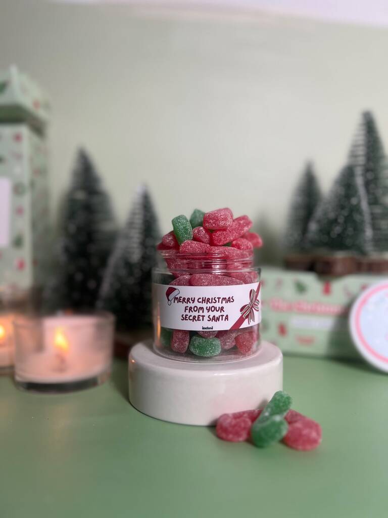 Merry Christmas From Your Secret Santa Gluten Free And Vegan Sweet Gift, 1 of 4