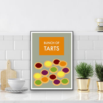 Bunch Of Tarts Kitchen Prints, 3 of 3
