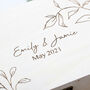 Personalised Floral Keepsake Box For Wedding, thumbnail 2 of 2