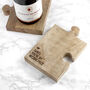 Personalised Missing Piece Jigsaw Bottle Coaster, thumbnail 3 of 9