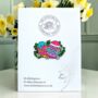 Colourful Double Easter Egg Enamel Pin, thumbnail 1 of 8