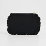 Aurora Embroidered Black Medium Pouch, thumbnail 5 of 7