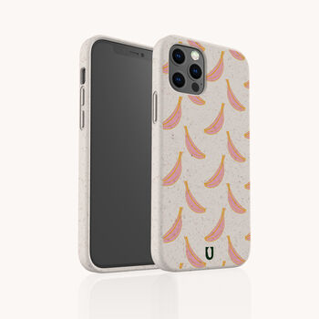 Pink Bananas Eco Phone Case, 2 of 5