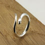 9ct Gold Snake Ring With Optional Diamonds, thumbnail 1 of 12