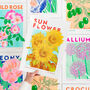 Sunflower Risograph Print, thumbnail 1 of 4