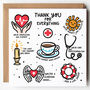 Thank You For Caring Card, thumbnail 1 of 3