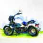Custom Motorbike Print, thumbnail 4 of 5