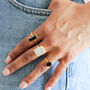 Lucy Ring In Black Onyx, thumbnail 3 of 4