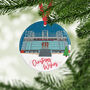 Old Trafford Xmas Bauble, Man Utd Ceramic Decoration, thumbnail 1 of 3