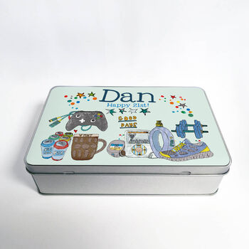 Personalised Milestone Birthday Tin, 3 of 3