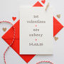Personalised '1st Valentines' Valentine's Day Card, thumbnail 4 of 5