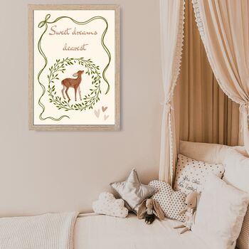 A4 Children's Print, Sweet Dreams Dearest, 3 of 5