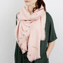 Personalised Cashmere And Pearl Shawl, thumbnail 2 of 12