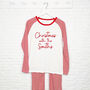 Christmas With The…Personalised Family Pj Set, thumbnail 3 of 3