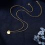 Fluffy Sheep Pendant Necklace In Sterling Silver, thumbnail 7 of 12