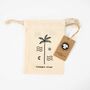 Small Organic Cotton Bag ~ Fits Two Three Products, thumbnail 1 of 7