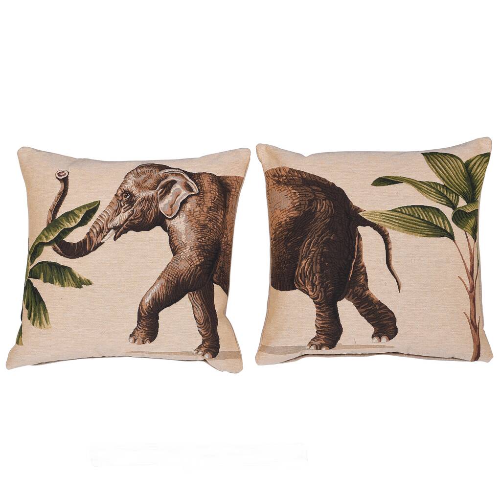 Elephant Cushion Two Part Set By Ella James
