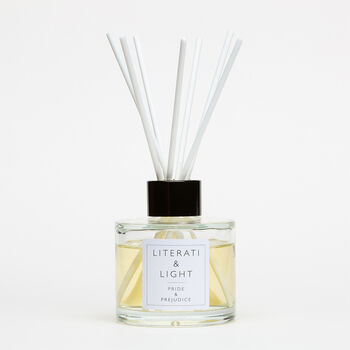 Pride And Prejudice Rose And Peony Luxury Reed Diffuser, 2 of 3